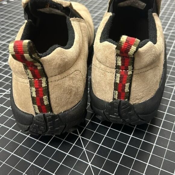 Merrell Jungle Moc Classic Slip-On Shoes Taupe Suede Womens Size 9.5 US main image 5